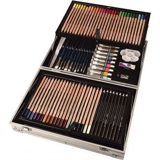 LAPICES DALER ROWNEY MALETIN ARTE COMPLETO SET de 122 PIEZAS (Ref.D196500704)