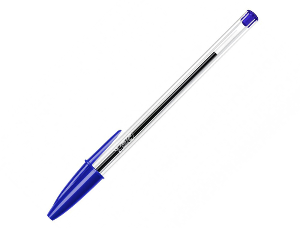 BIC - Boligrafo Cristal Azul Trazo 0.4 mm (Ref.8373609)