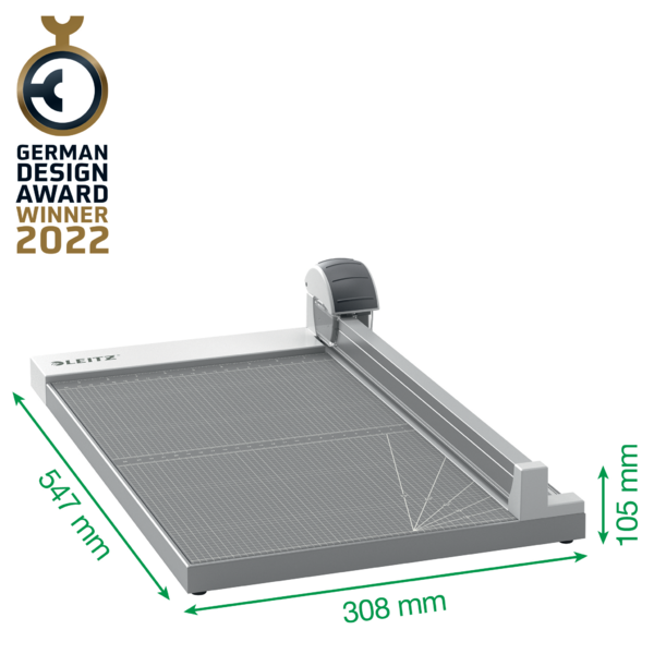 LEITZ - CIZALLA DE RODILLO PRECISION OFFICE A3 BASE MADERA PLASTIFICADA LONGITUD CORTE 457 MM CAPACIDAD DE 15 HOJAS (Ref.90280000-2101966)