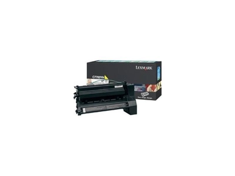 LEXMARK - Toner Laser ORIGINALES Amarillo (Ref.C7700YH)