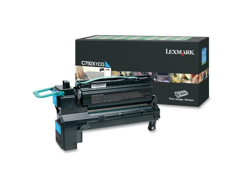 LEXMARK - Toner Laser ORIGINALES Cyan (Ref.C792X1CG)