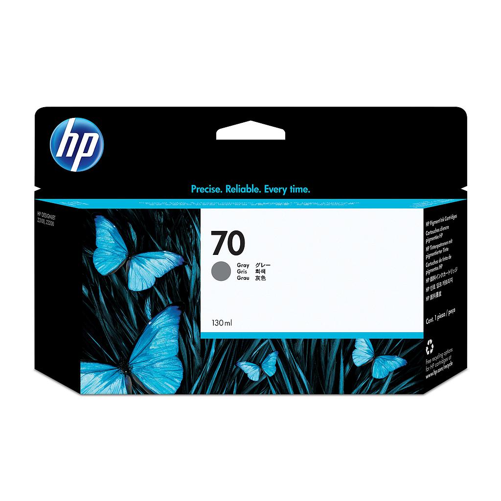 HP ( HEWLETT PACKARD ) - Cartuchos ORIGINALES Inyección De Tinta 70 Gris (Ref.C9450A)