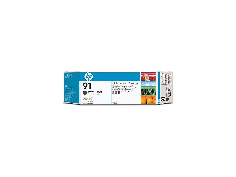 HP ( HEWLETT PACKARD ) - Cartuchos ORIGINALES Inyección De Tinta 91 Negro (Ref.C9464A)