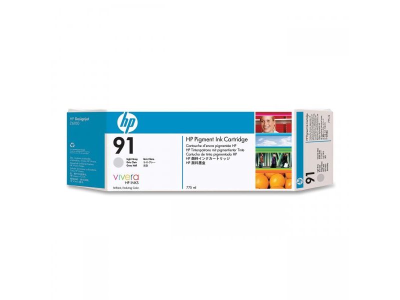 HP ( HEWLETT PACKARD ) - Cartuchos ORIGINALES Inyección De Tinta 91 Gris (Ref.C9466A)