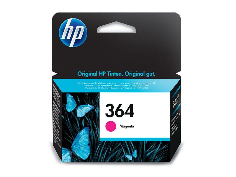HP ( HEWLETT PACKARD ) - Cartuchos ORIGINALES Inyección De Tinta 364 Magenta (Ref.CB319EE#ABE)