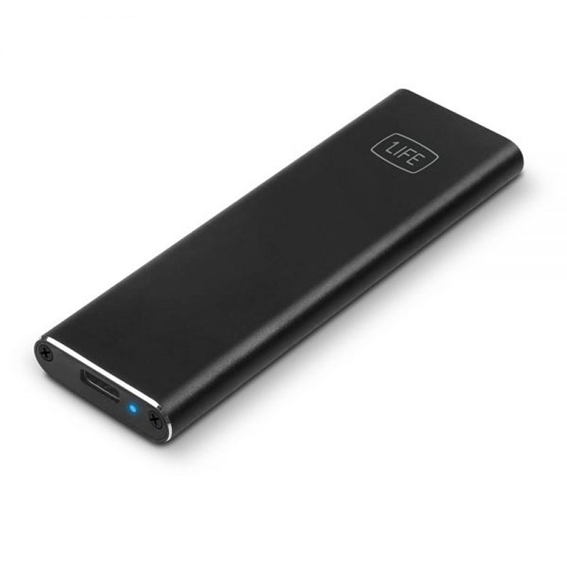1LIFE - Caja Externa SSD HD:FLASH M.2 SATA USB 3.1 (Ref.1IFEHDFLASHM2SATA)