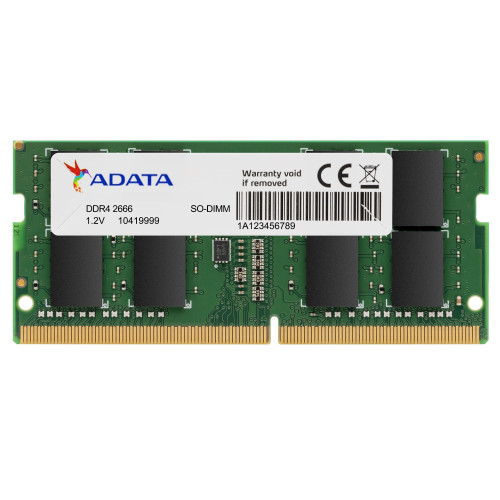 ADATA - módulo de memoria 4 GB 1 x 4 GB DDR4 2666 MHz (Ref.AD4S26664G19-SGN)