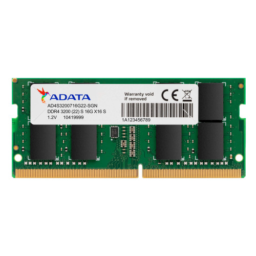 ADATA - módulo de memoria 8 GB 1 x 8 GB DDR4 3200 MHz (Ref.AD4S32008G22-BGN)