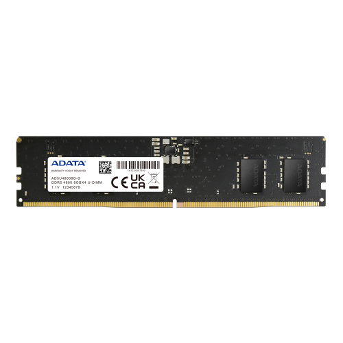 ADATA - módulo de memoria 8 GB 1 x 8 GB DDR5 4800 MHz ECC (Ref.AD5U48008G-S)