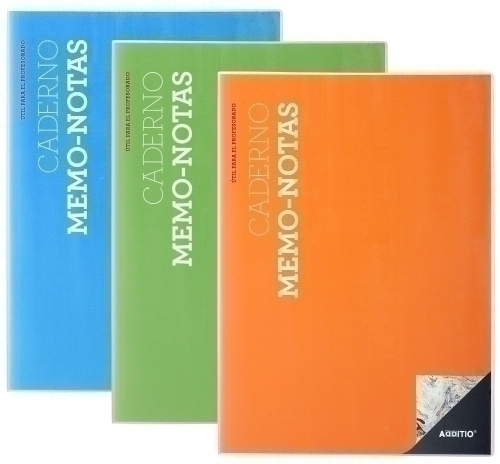 ADDITIO - CUADERNO PROFESOR MEMO-NOTAS A4 SURTIDO (GALLEGO) (Ref.P154)