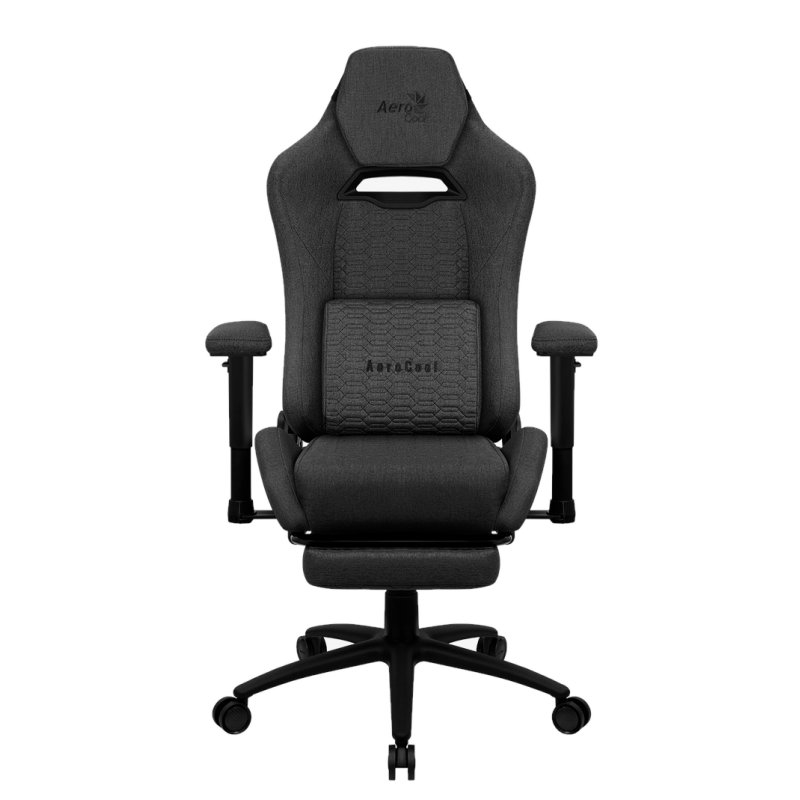 AEROCOOL - Silla Gaming Premium Royal Black (Ref.ROYALASHBK)