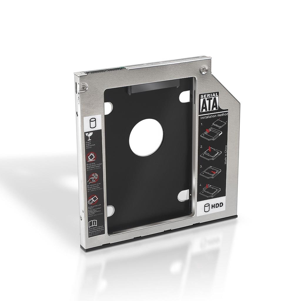 AISENS - ADAPTADOR DISCO DURO DE 7,0MM PARA UNIDAD ÓPTICA PORTÁTIL DE 9,5MM (Ref.A129-0151)
