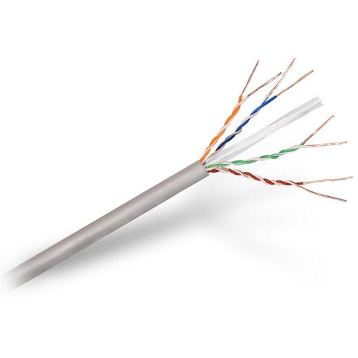 AISENS - BOBINA DE CABLE DE RED RJ45 CAT.6 UTP RÍGIDO AWG24 PARA INSTALACIÓN GRIS 305M (Ref.A135-0262)
