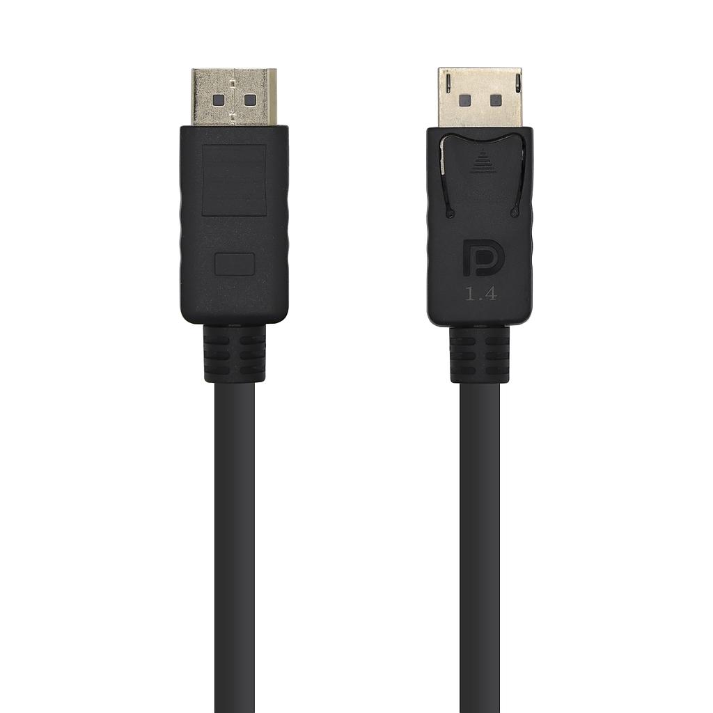 AISENS - CABLE DISPLAYPORT V1.4 8K@60HZ, DP/M-DP/M, NEGRO, 3.0M (Ref.A149-0391)
