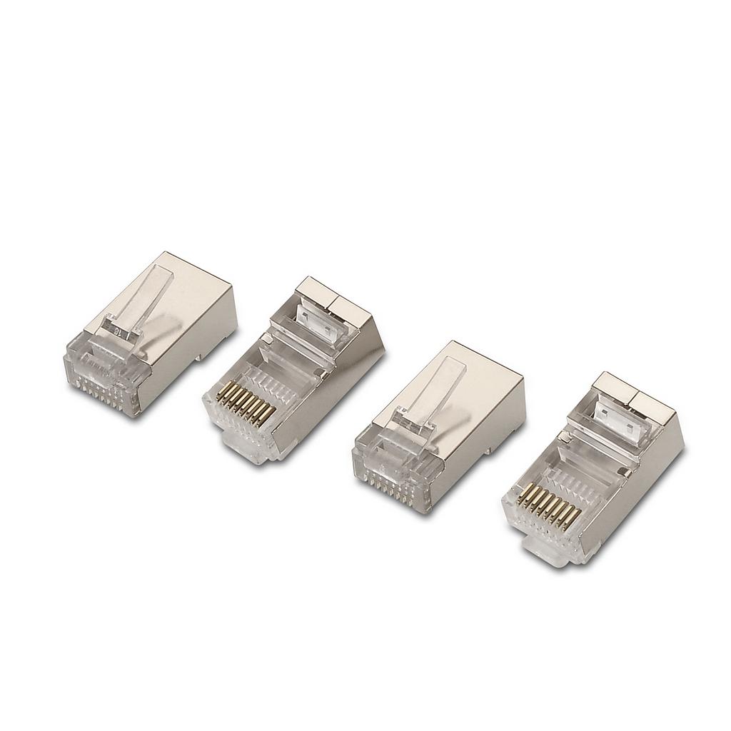 AISENS - CONECTOR RJ45 8 HILOS FTP CAT.6 AWG24 (10 UDS) (Ref.A139-0298)