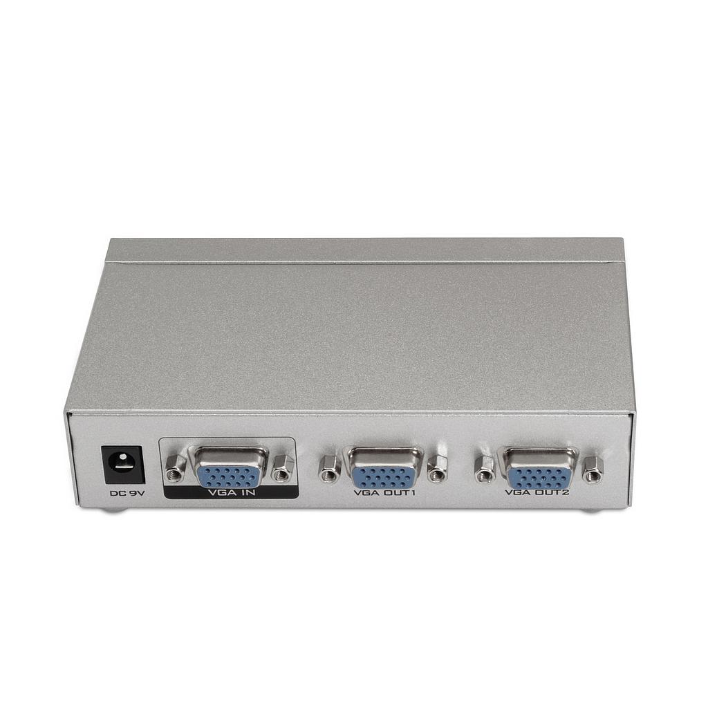 AISENS - SVGA DUPLICADOR PARA 2 MONITORES CON ALIMENTACIÓN (Ref.A116-0084)