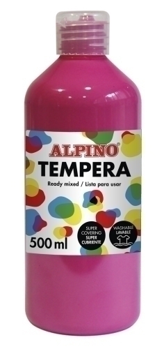 ALPINO - TEMPERA LIQUIDA 500 ml (botella) MAGENTA (Ref.DM010175)