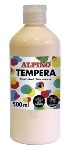 ALPINO - TEMPERA LIQUIDA 500 ml (botella) ROSA CARNE (Ref.DM010173)