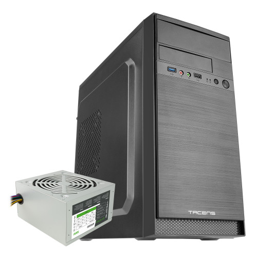 ANIMA - MINI TOWER + 500W PSU, MICRO ATX, BRUSHED ALUMINUM, USB 3.0 (Ref.AC4500)