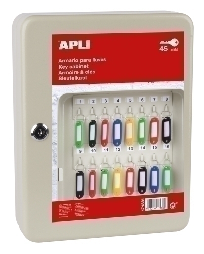 APLI - ARMARIO KEY BOX 45 LLAVES (Ref.17138)