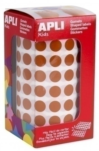 APLI - GOMETS ROLLO 59h CIRCULO Ø 10,5 mm MARRON 5.192 uds. () (Ref.11481)