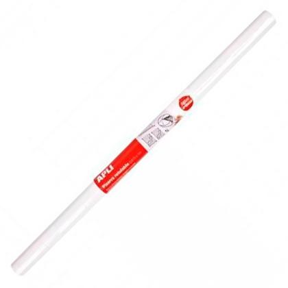 APLI - ROLLO PIZARRA BLANCA 67,5X100CM ADHESIVO REPOSICIONABLE (Ref.100359)