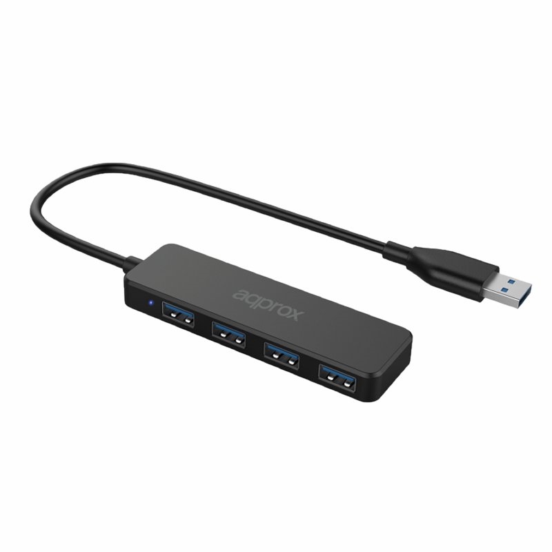 APPROX - Adaptador USB Hub 4 Puertos USB 3.0. (Ref.APPC49)