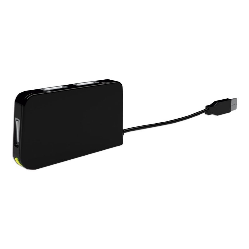 APPROX - Hub 4 Puertos USB 2.0 Negro (Ref.APPHT4BK)