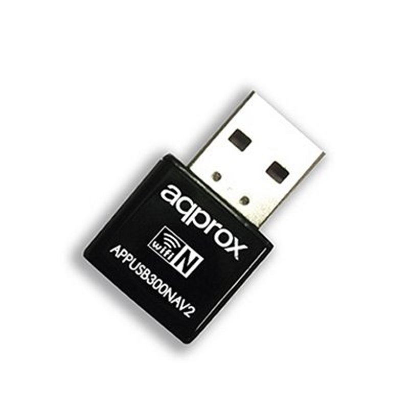 APPROX - Tarjeta Red WiFi N300 Nano US (Ref.APPUSB300NAV2)