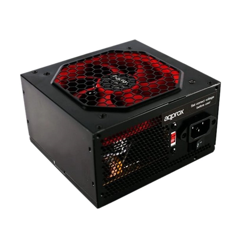 APPROX - Fuente 550W PSU ATX/12CM/PFC V2 (Ref.APP550PSV2)