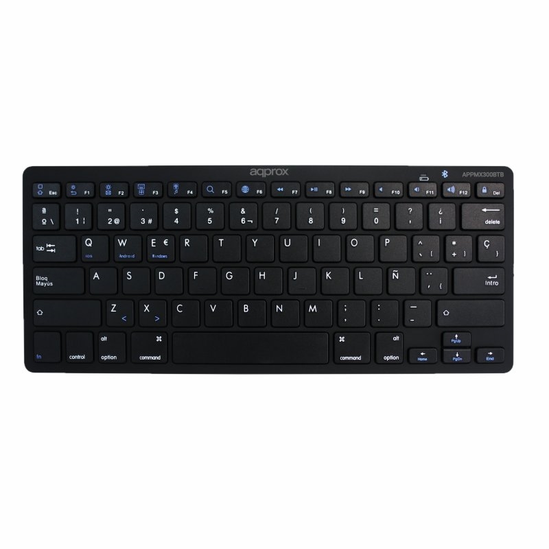 APPROX - Teclado Bluetooth 3.0 negro (Ref.APPMX300BTB)