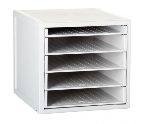 ARCHISYSTEM - MODULO 5 BANDEJAS GRIS (Ref.8405B GS)