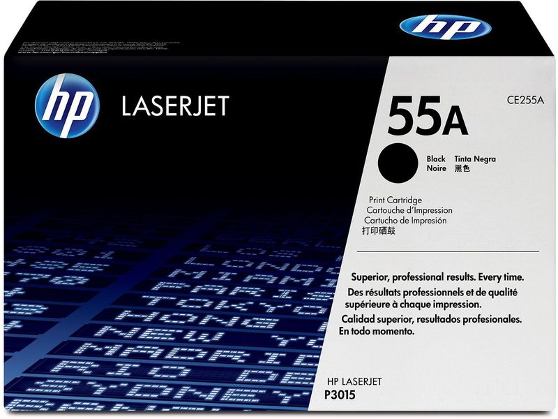 HP ( HEWLETT PACKARD ) - Toner Laser ORIGINALES 55A Negro 6.000 pg (Ref.CE255A)