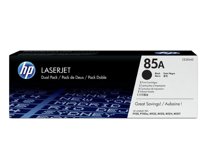 HP ( HEWLETT PACKARD ) - Toner Laser ORIGINALES 85A Negro 1.600pg (Ref.CE285AD)