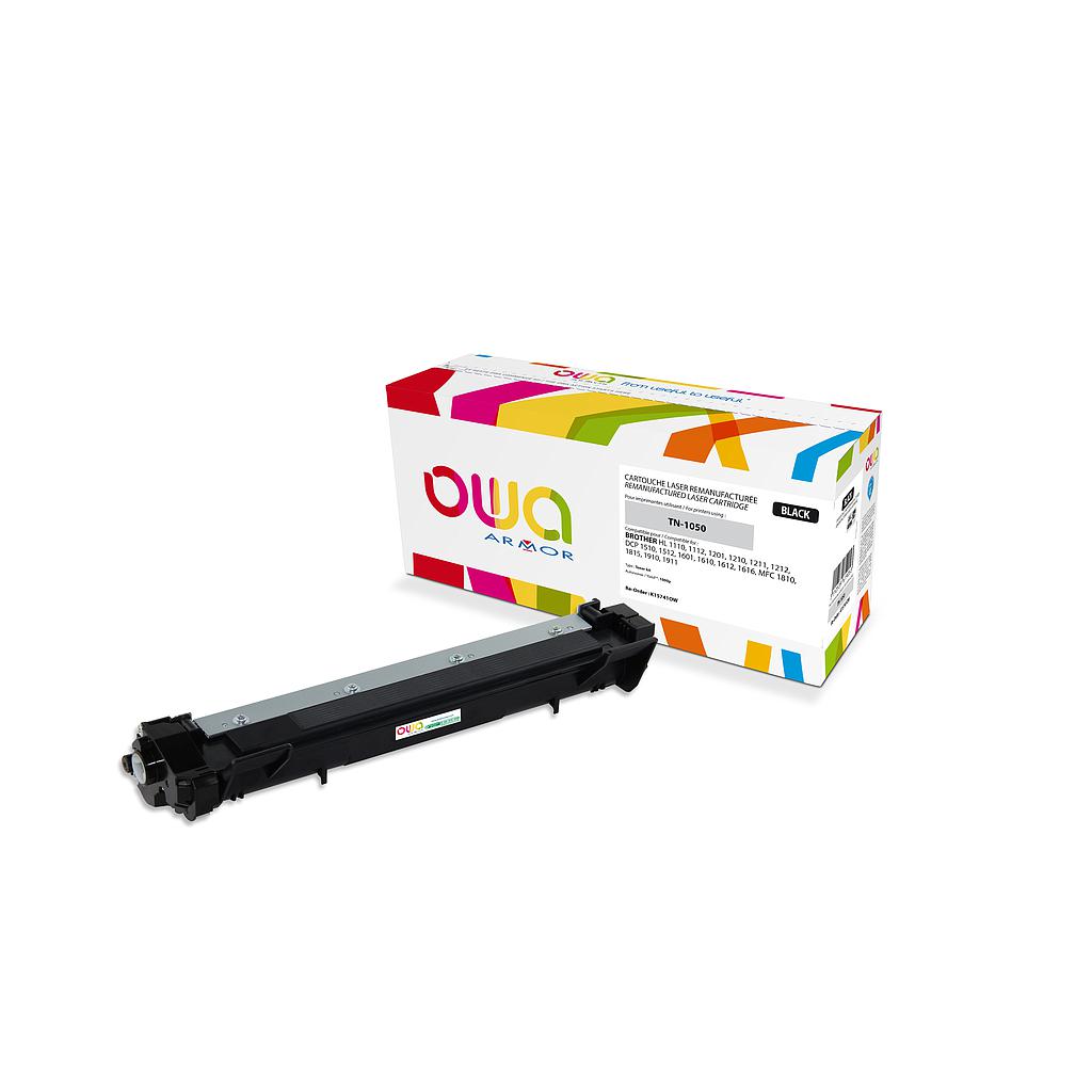 ARMOR - Toner para Brother HL 1110,1201, 1210, DCP 1510, 1601, 1610, MFC 1810, 1815, 1910.TN1050 (Ref.K15741OW)