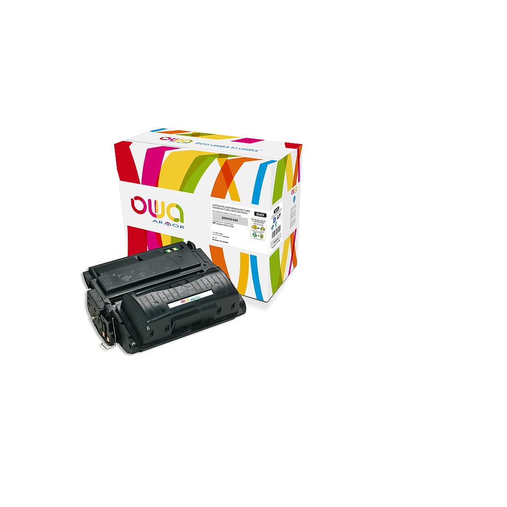 ARMOR - Toner para HP Laserjet 4250, 4350 Noir, Black Q5942X (Ref.K12157OW)