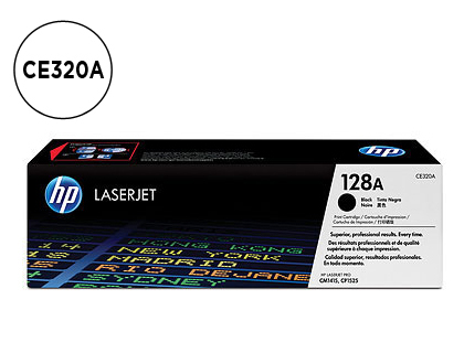 HP ( HEWLETT PACKARD ) - Toner Laser ORIGINALES 128A Negro 2.000pg 317381 (Ref.CE320A)