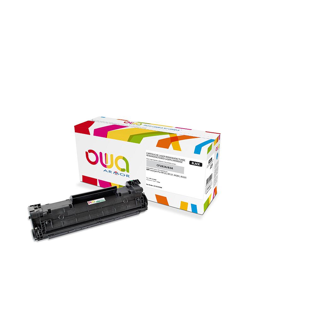 ARMOR - Toner para HP Laserjet Pro M125, M127, M201, M225 Noir, Black (Ref.K15727OW)