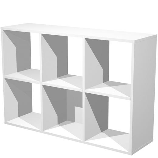 ARTEXPORT - ESTANTERÍA 6 CUBOS HOME OFFICE 2767 BLANCO (Ref.6MaxC)