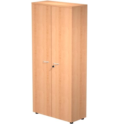 ARTEXPORT - PAREJA DE PUERTAS PARA ESTANTERÍA ALTA PRESTO 18MM CON CERRADURA HAYA (Ref.60075M-6)