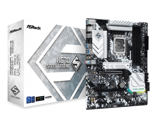 ASROCK - H670 Steel Legend LGA 1700 (Ref.90-MXBHB0-A0UAYZ)