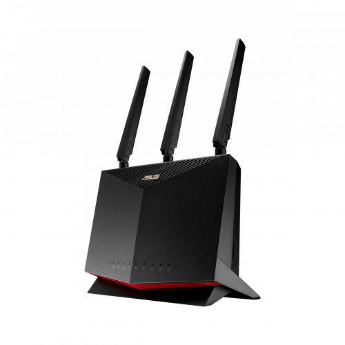 ASUS - 4G-AC86U router inalámbrico Gigabit Ethernet Doble banda (2,4 GHz / 5 GHz) 3G Negro (Ref.90IG05R0-BM9100)