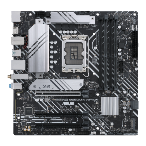 ASUS - PRIME B660M-A WIFI D4 Intel B660 LGA 1700 micro ATX (Ref.90MB1AE0-M0EAY0)