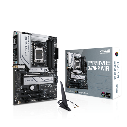 ASUS - PRIME X670-P WIFI AMD X670 Socket AM5 ATX (Ref.90MB1BV0-M0EAY0)
