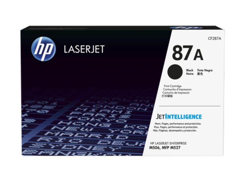 HP ( HEWLETT PACKARD ) - Toner Laser ORIGINALES 87A NEGRO () (Ref.CF287A)