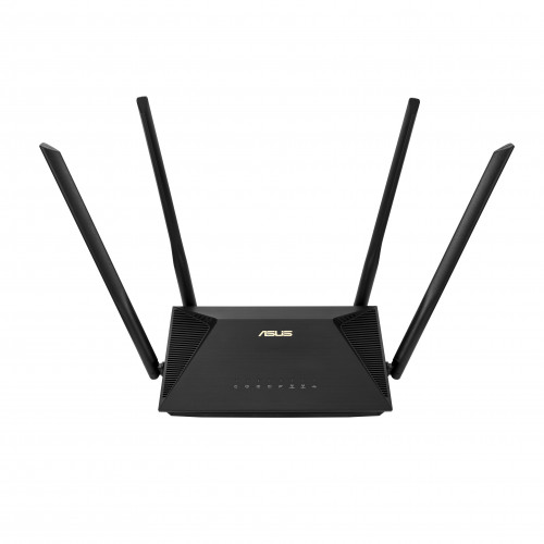ASUS - RT-AX53U router inalámbrico Gigabit Ethernet Doble banda (2,4 GHz / 5 GHz) 3G 4G Negro (Ref.90IG06P0-MO3510)