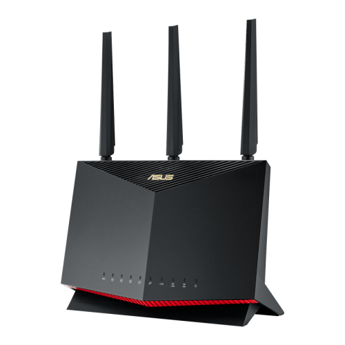 ASUS - RT-AX86U Pro router inalámbrico Gigabit Ethernet Doble banda (2,4 GHz / 5 GHz) Negro (Ref.90IG07N0-MO3B00)