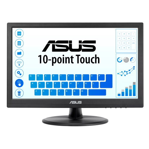 ASUS - VT168HR 39,6 cm (15.6&quot;) 1366 x 768 Pixeles Multi-touch Negro (Ref.90LM02G1-B04170)