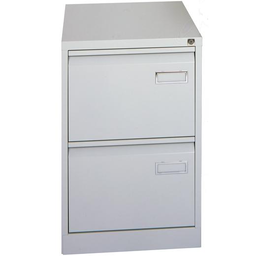 BISLEY - ARCHIVADOR METALICO 2 CAJONES ARCHIVO CARPETAS COLGANTES A4/FOLIO+ FONDO 62CM GRIS (Ref.PSF2-AV7)