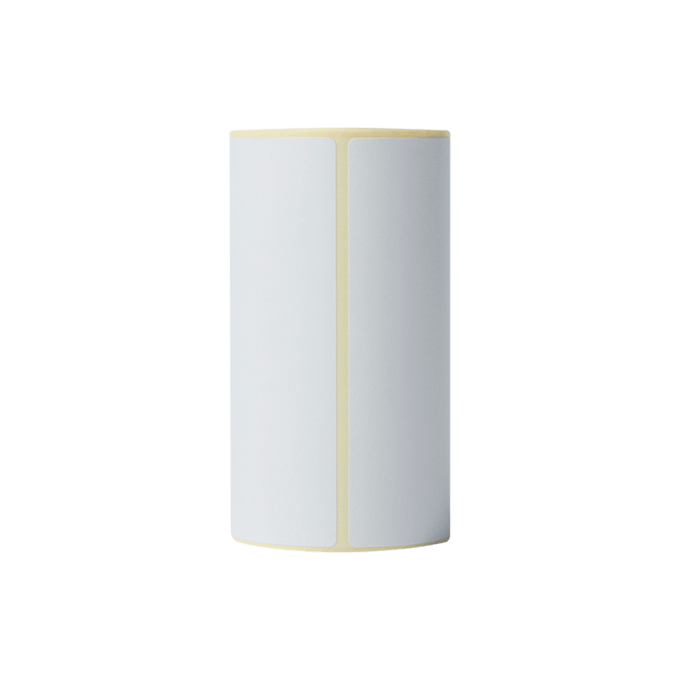 BROTHER - Caja de 20 rollos de etiquetas termicas blancas - Cada rollo contiene 85 etiquetas de 102mm (Ref.BDE1J152102058)